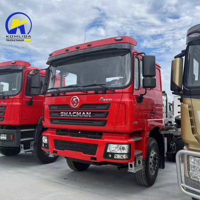 351-450 ίππους Shacman 6X4 Τρακτέρ Κεφαλή φορτηγού για βαρύ φορτίο 21-30 τόνων χωρητικότητα φορτίου