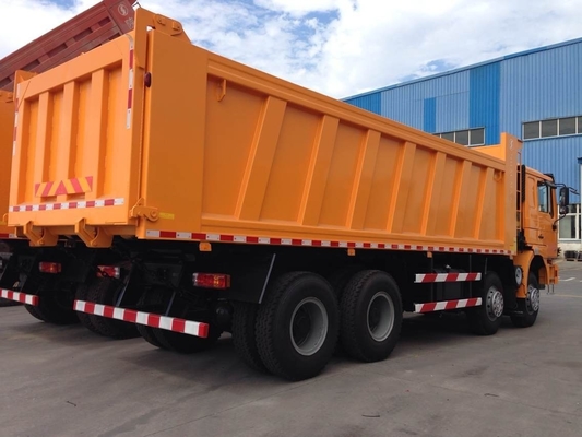 Shacman 8X4 Euro 2 βαρύ φορτηγό με 20cbm Διάσταση κουβά 5600X2300X1500
