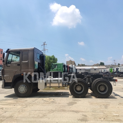 Sinotruk HOWO 6X4 375HP φορτηγό τρακτέρ με καμπίνα ύπνου με χωρητικότητα φόρτωσης 40-60 τόνων