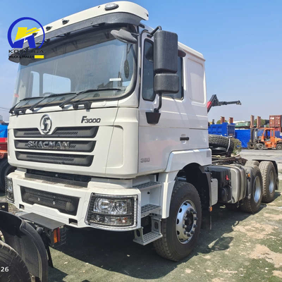 6×4 τροχός οδήγησης F2000 F3000 Shacman Τρακτόρος κεφαλή και χρησιμοποιημένα 10 τροχούς με 6800*2500*3200mm