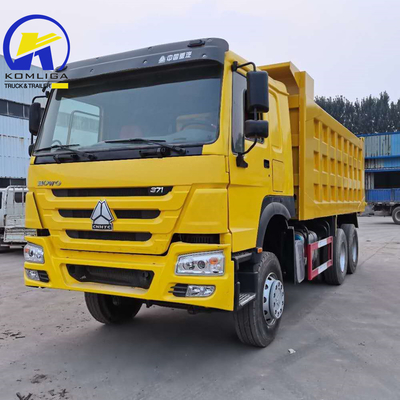 Σχεδιασμός ακτίνων ελαστικών HOWO 6X4 Dump Truck κατασκευασμένο για την αγορά βαρέων φορτίων