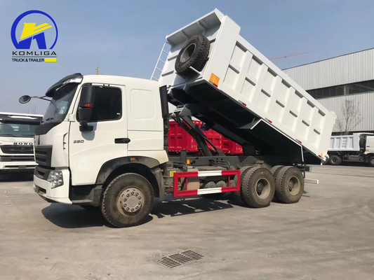 Zz3257n3847A 6X4 371HP 400 420 HP Τρακ με 5600X2300X1500 20cbm Διάσταση κουβάς