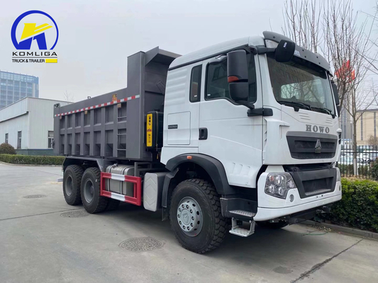 Zz3257n3847A 6X4 371HP 400 420 HP Τρακ με 5600X2300X1500 20cbm Διάσταση κουβάς