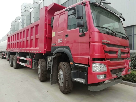Οδήγηση LHD/Rhd Sinotruk HOWO 8X4 Καμιόνι 371HP 375HP 420HP Καμιόνι Dipper