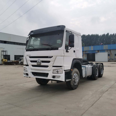 12.00r20 Ελαστικά και Wd615.47 Μηχανή Euro2 HOWO Sino 6X4 Τρακτέρ με εξαρτήματα
