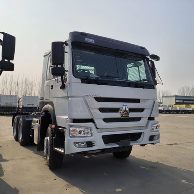 Πιστοποίηση ελαστικών GCC Heavy Duty HOWO Τρακτικό φορτηγό για μεταφορά ρυμουλκούμενων