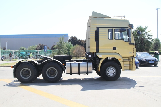 2 άξονες 3 άξονες Shacman 4X2 6X4 ελκυστήρας φορτηγό Prime Mover με 400L Αλουμινίου πετρελαϊκό δεξαμενόπλοιο