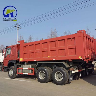 25-30 τόνων χειροκίνητο κιβώτιο μεταφοράς Sinotruk HOWO 10 τροχούς 6X4 φορτηγό απορριμμάτων για την κατασκευή