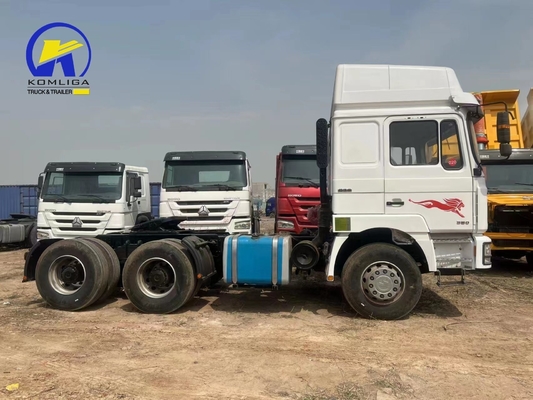 Shacman 6X4 Τρακτέρ ρυμουλκούμενο κεφαλή φορτηγό με πίσω άξονα 16 τόνων δύο σταδίων μείωση του κιβωτίου