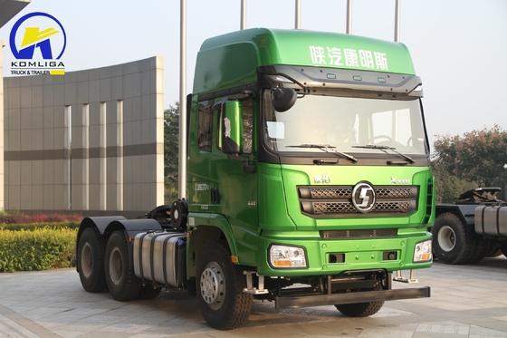 Shacman X3000 440HP 6X4 Τρακτέρ ρυμουλκούμενο κεφαλή φορτηγό για τη μεταφορά βαρέων φορτίων