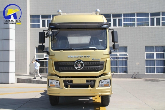Σωλήνα βαρύ φορτίο 6X4 380HP Shacman F3000 Τρακτέρ Χρησιμοποιούμενο φορτηγό με κινητήρα ντίζελ