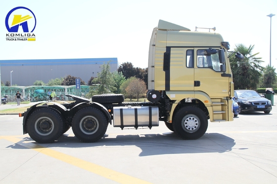 Σωλήνα βαρύ φορτίο 6X4 380HP Shacman F3000 Τρακτέρ Χρησιμοποιούμενο φορτηγό με κινητήρα ντίζελ