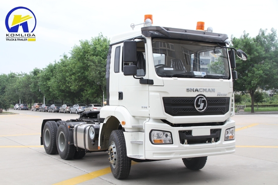 380HP Σχεδιασμός ακτινοειδών ελαστικών Shacman 6X4 Τρακτέρ Truck Head για εντός του προϋπολογισμού