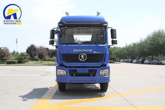 Shacman X6000 10 τροχών 380HP φορτηγό τρακτέρ με πρότυπο εκπομπών Euro 2 και καμπίνα επίπεδης οροφής