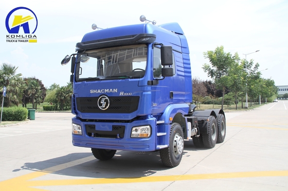 Shacman F3000 Euro2 6X4 Prime Mover 380HP Ντίζελ Τρακτέρ Μεγάλη ισχύ