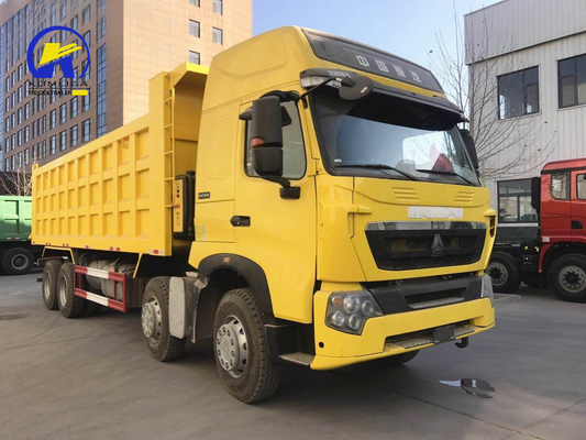 12 τροχών 8X4 βαρύ φορτηγό με Wd615.47.D12.42 Μηχανή και μακρά διάρκεια ζωής