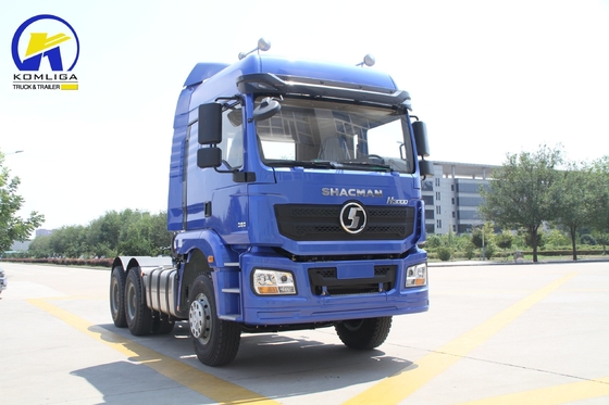 Shacman F3000 Euro2 6X4 Prime Mover 380HP Ντίζελ Τρακτέρ Μεγάλη ισχύ