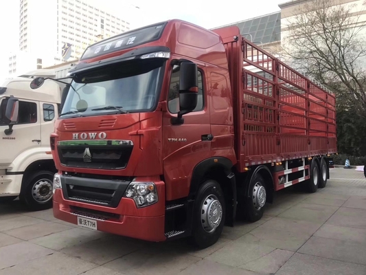 Hw76 Καμπίνα 12 τροχών 8X4 Dump Truck Tipper Truck Μεταφορά Hw19710 371HP 400HP 420HP