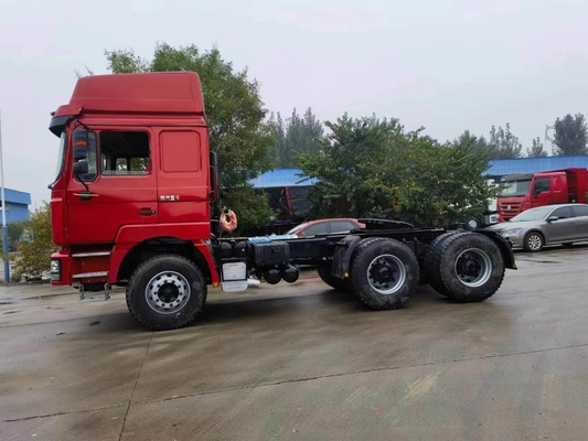 Shacman 6X4 βαρύ φορτηγό &gt; 8L χωρητικότητα κινητήρα άνδρας 7,5 τόνων εμπρός άξονας /χρησιμοποιείται για ρυμουλκούμενο