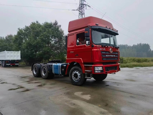 Shacman 6X4 βαρύ φορτηγό &gt; 8L χωρητικότητα κινητήρα άνδρας 7,5 τόνων εμπρός άξονας /χρησιμοποιείται για ρυμουλκούμενο