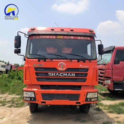 Χρησιμοποιημένο λάστιχο φορτηγού 8X4 Shacman Dump Truck Πιστοποίηση GCC 16tons Ικανότητα φόρτωσης πίσω άξονας