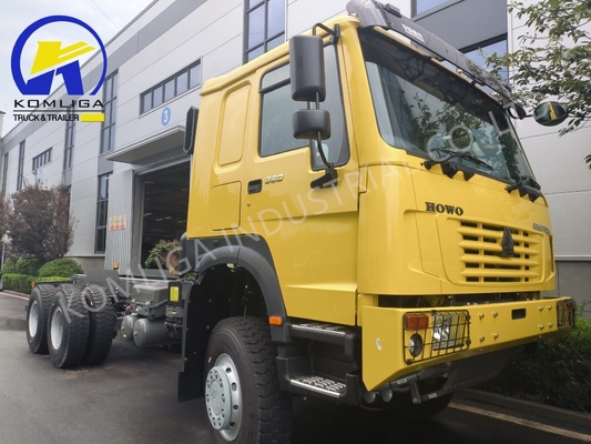 Προσαρμοσμένο αίτημα Sinotruck HOWO 6*4 400HP Τρακτόρα με 315/80r22.5 ελαστικά