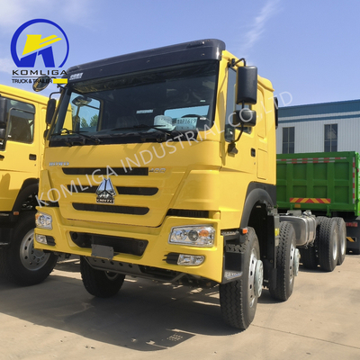 Προσαρμοσμένο αίτημα Sinotruck HOWO 6*4 400HP Τρακτόρα με 315/80r22.5 ελαστικά