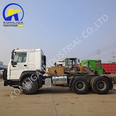 6X4 371HP Tipper HOWO Dump Truck σε καλή κατάσταση χρήσης με πιστοποίηση ελαστικών ECE