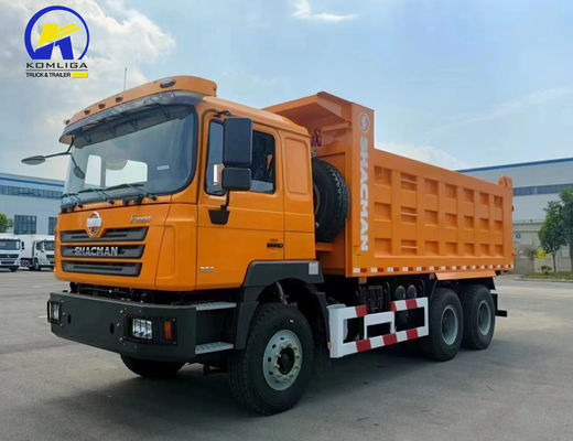 6X4 Drive Wheel Shacman Dump Tipper Truck με χωρητικότητα κινητήρα&gt; 8L Η κορυφαία επιλογή της Αφρικής
