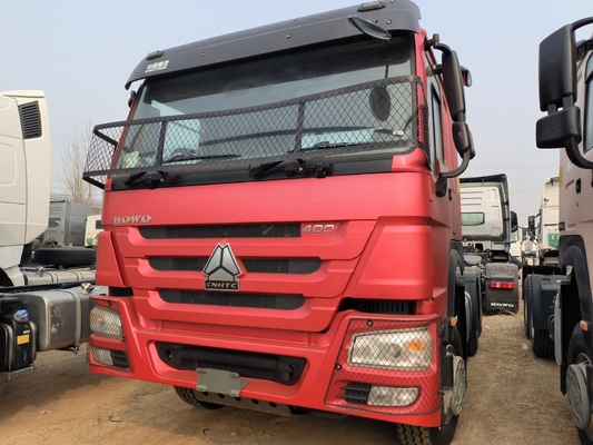 Δυνατότητα φόρτωσης 40-60 τόνους Sinotruk HOWO 6X4 3 άξονες Τρακτέρ φορτηγό για την Αφρική