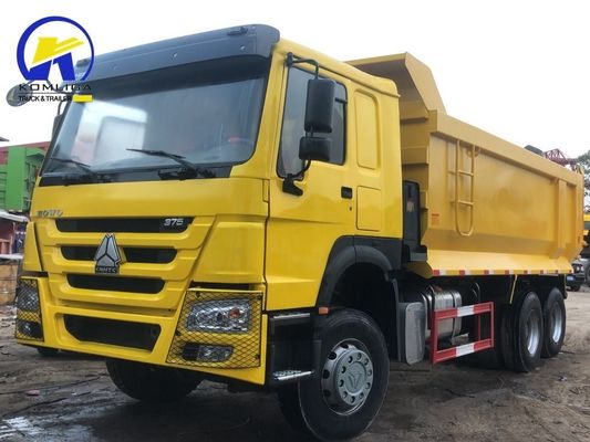 Rhd LHD 6X4 Sinotruk HOWO Dump Truck με καθίσματα ≤ 5 και σύστημα διεύθυνσης Zf8118