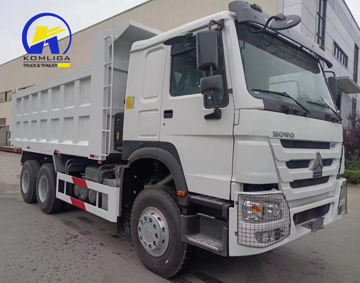 Sinotruk 6*4 8*4 30ton Tipper Χρησιμοποιούμενο HOWO φορτηγό απορριμμάτων με D12.42-20 θέσεις κινητήρα ≤5