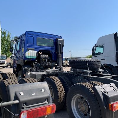 420HP Sinotruk HOWO Heavy Duty Tractor Trailer Head Truck με σχεδιασμό ακτινοειδών ελαστικών