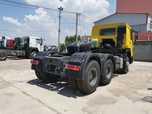 420HP Sinotruk HOWO Heavy Duty Tractor Trailer Head Truck με σχεδιασμό ακτινοειδών ελαστικών