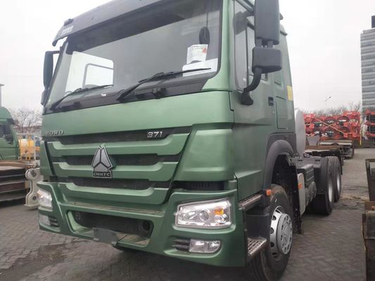 420HP Sinotruk HOWO Heavy Duty Tractor Trailer Head Truck με σχεδιασμό ακτινοειδών ελαστικών
