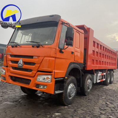 351-450hp Sinotruk HOWO 8X4 φορτηγό τύππερ με χωρητικότητα φόρτωσης 50 τόνων