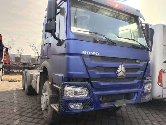 Sinotruk HOWO 6*4 420HP Τρακτέρ Τρακτέρ Τρακτέρ με 6800*2500*3200mm Μέγεθος