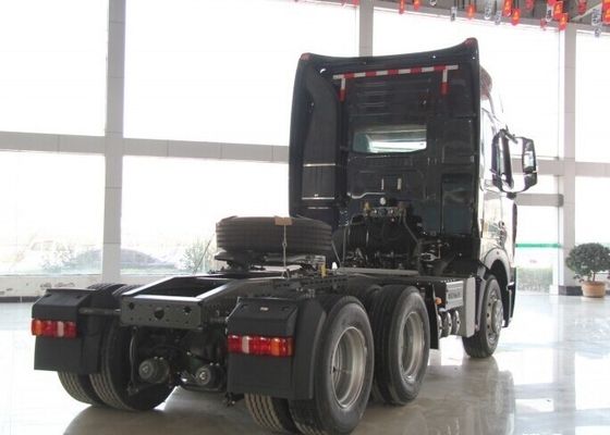 6×4 χειροκίνητο κιβώτιο μετάδοσης Sinotruk HOWO T7h Χρησιμοποιούμενο ρυμουλκούμενο κεφαλή Prime Mover Τρακτέρ φορτηγό