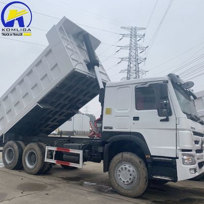 Χρησιμοποιούμενο φορτηγό Sinotruk HOWO 6X4 με 10 τροχούς και χωρητικότητα φορτίου 21-30 τόνων