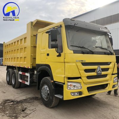 Χρησιμοποιούμενο Sinotruck HOWO Καμιόνι 6X4 20-30 Τόνων Καμιόνες τύπας Euro 2 Ιπποδύναμη 351-450 ίππους