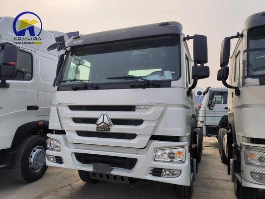 Sinotruk HOWO φορτηγό 6X4 10 τροχών Χρησιμοποιημένο φορτηγό τρακτέρ με 400L Αλουμινίου πετρελαϊκό δεξαμενόπλοιο