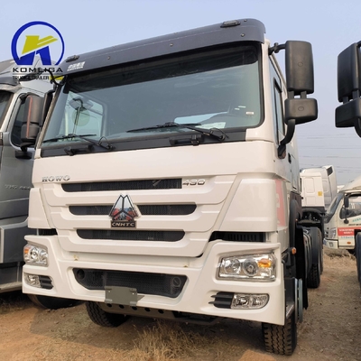 Sinotruk HOWO φορτηγό 6X4 10 τροχών Χρησιμοποιημένο φορτηγό τρακτέρ με 400L Αλουμινίου πετρελαϊκό δεξαμενόπλοιο