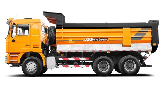 6X4 Shacman Dump Truck with Ventral Tipper Hydraulic Lifting and Hw19710 Transmission Οδηγός: