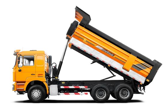 6X4 Shacman Dump Truck with Ventral Tipper Hydraulic Lifting and Hw19710 Transmission Οδηγός: