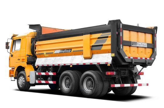 6X4 Shacman Dump Truck with Ventral Tipper Hydraulic Lifting and Hw19710 Transmission Οδηγός: