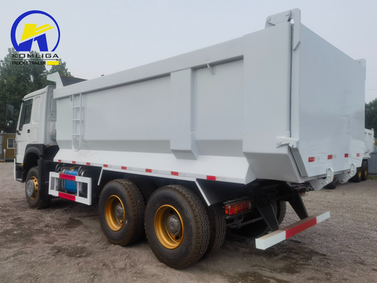 Υδραυλική ανύψωση Sinotruk 10 τροχών 6X4 φορτηγό με σχήμα U