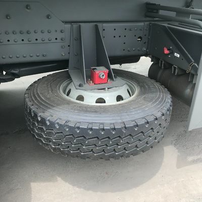 300L καυσίμων δεξαμενόπλοιου Προσαρμογή 12 τροχών και χρησιμοποιημένο HOWO 8X4 Dump Truck με εμπρόσθιο ανύψωση