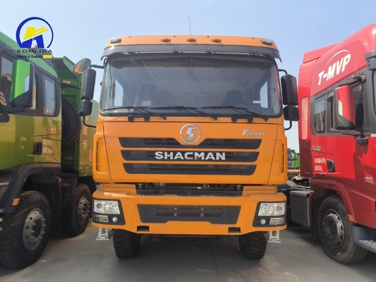 Χρησιμοποιούμενο Shacman 6X4 10 τροχών με σχεδιασμό ακτινοειδούς ελαστικού και πίσω άξονα Hc16