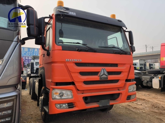SINOTRUK 10 τροχοφόρο 6X4 φορτηγό Χρησιμοποιούμενο HOWO Τρακτέρ με ελαστικά 12.00r20