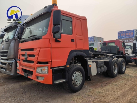 SINOTRUK 10 τροχοφόρο 6X4 φορτηγό Χρησιμοποιούμενο HOWO Τρακτέρ με ελαστικά 12.00r20